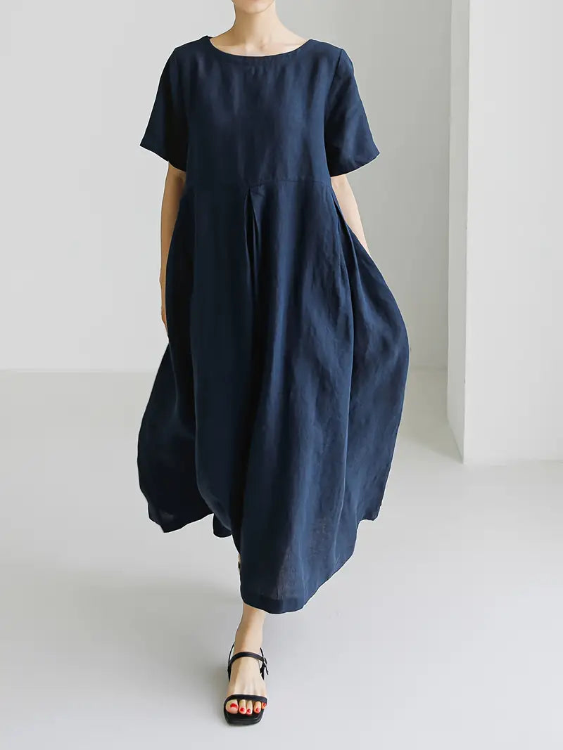 Summer Casual Loose Fit Maxi Dress