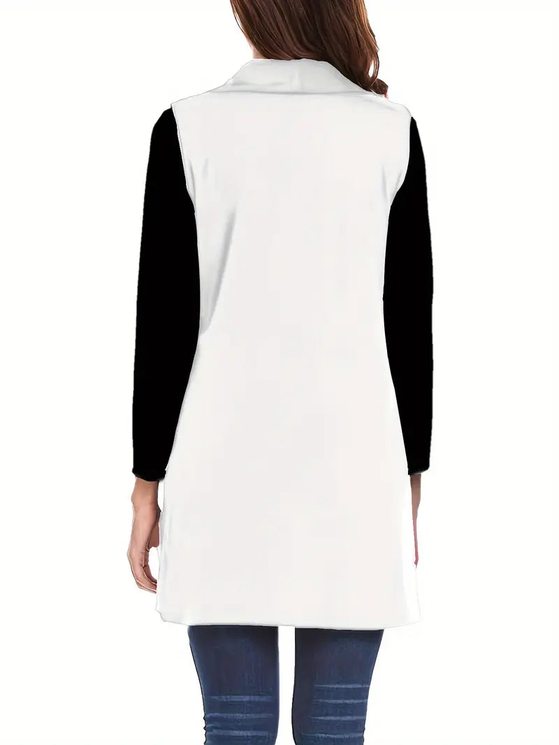 Riley – Open Front Long Vest