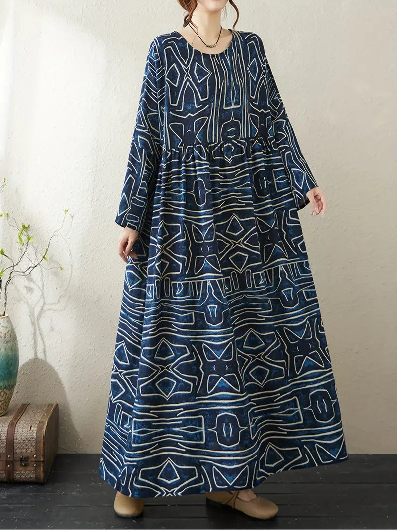 Women's Geometric Pattern Dress