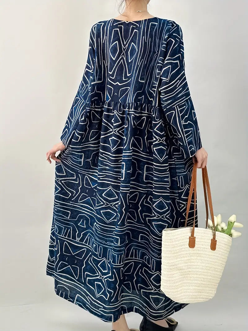 Women's Geometric Pattern Dress