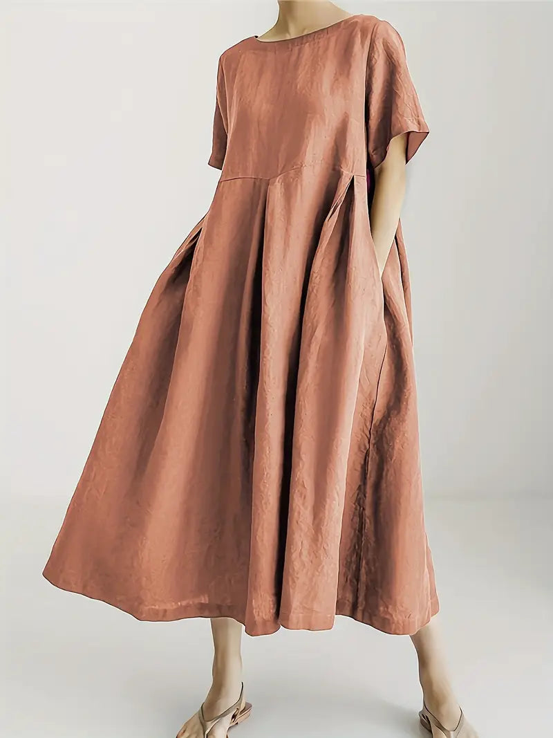 Summer Casual Loose Fit Maxi Dress