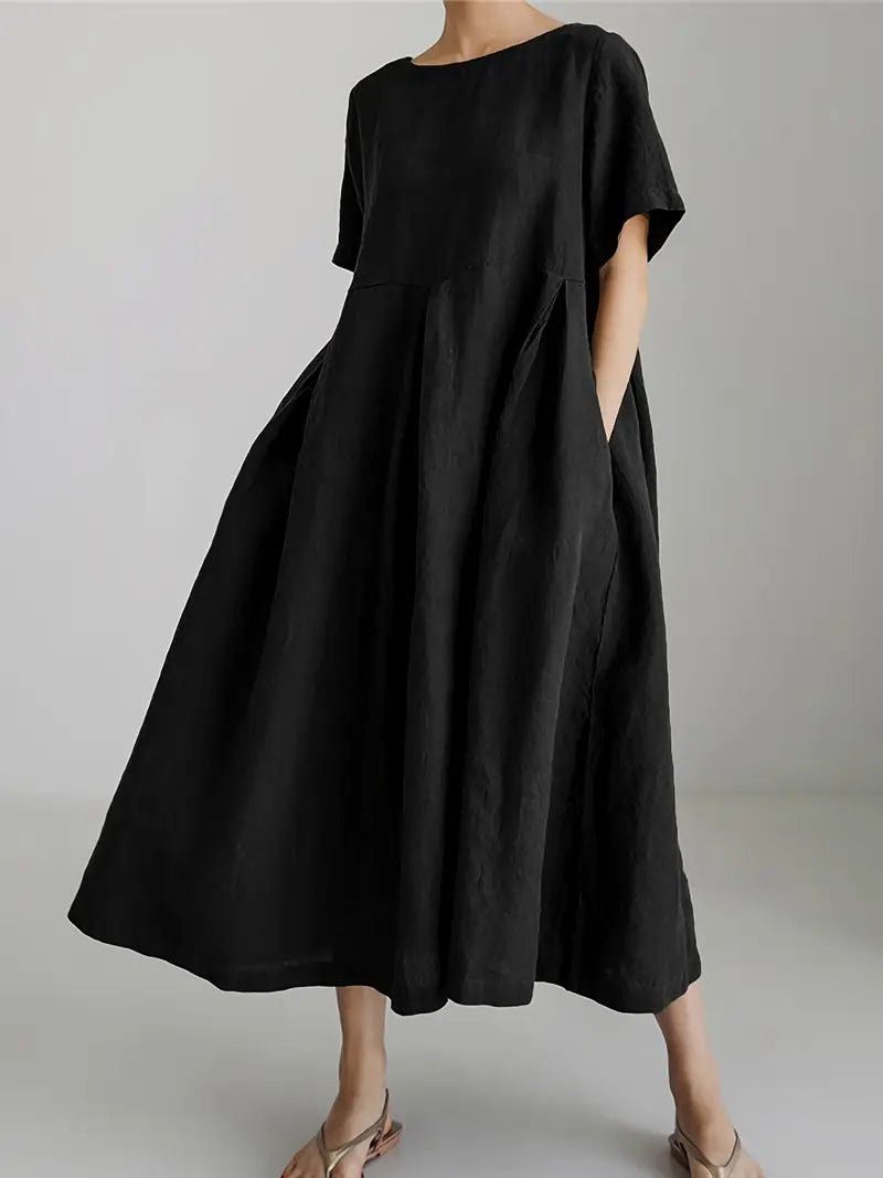 Summer Casual Loose Fit Maxi Dress
