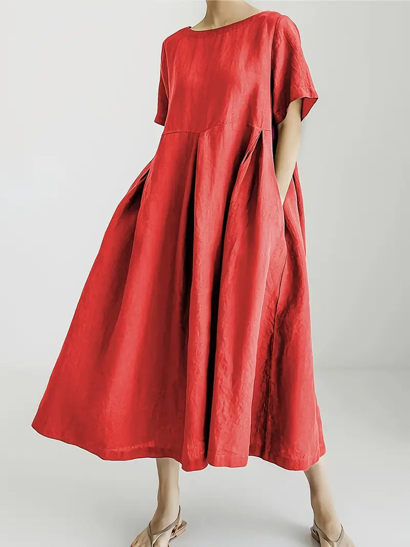 Summer Casual Loose Fit Maxi Dress