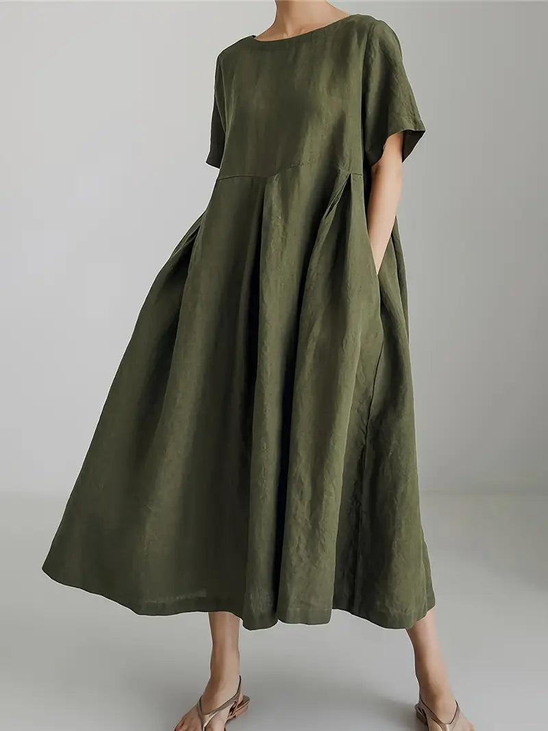 Summer Casual Loose Fit Maxi Dress