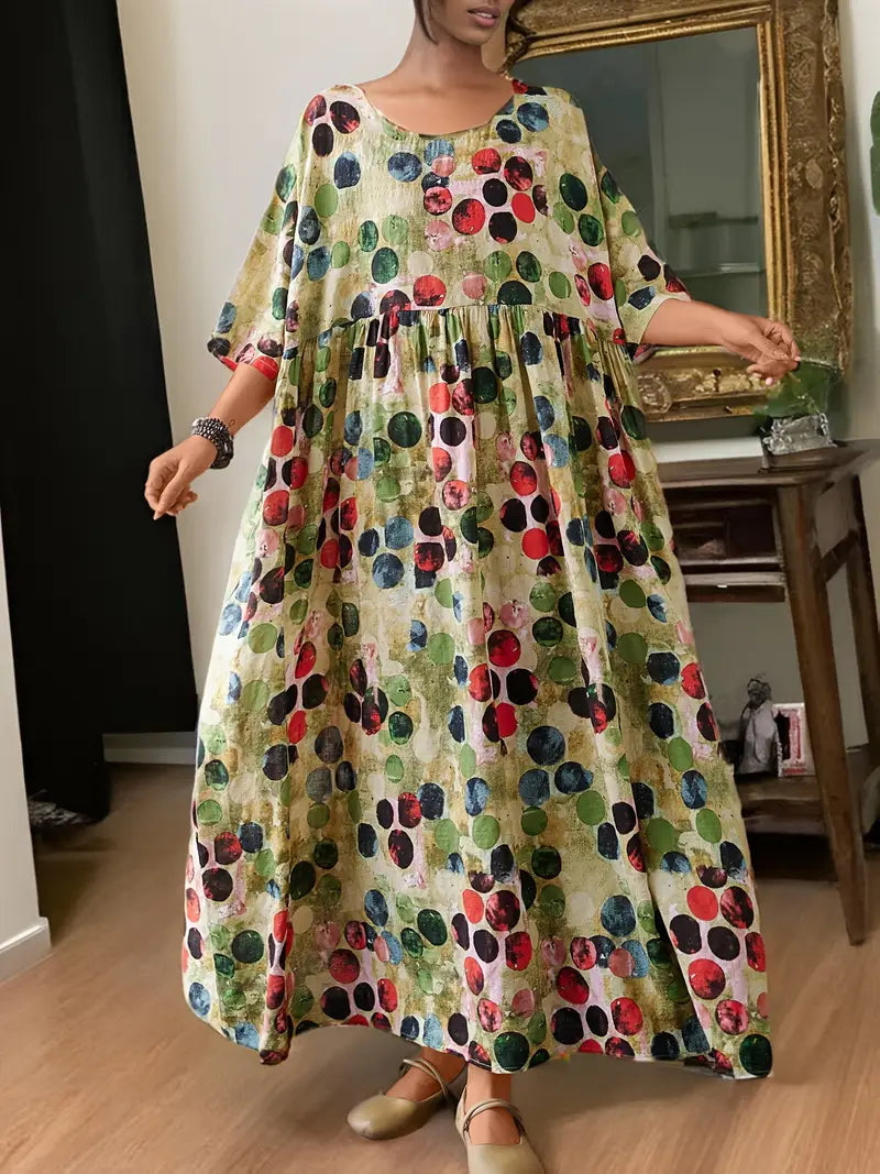 Boho Chic Summer Maxi Dress