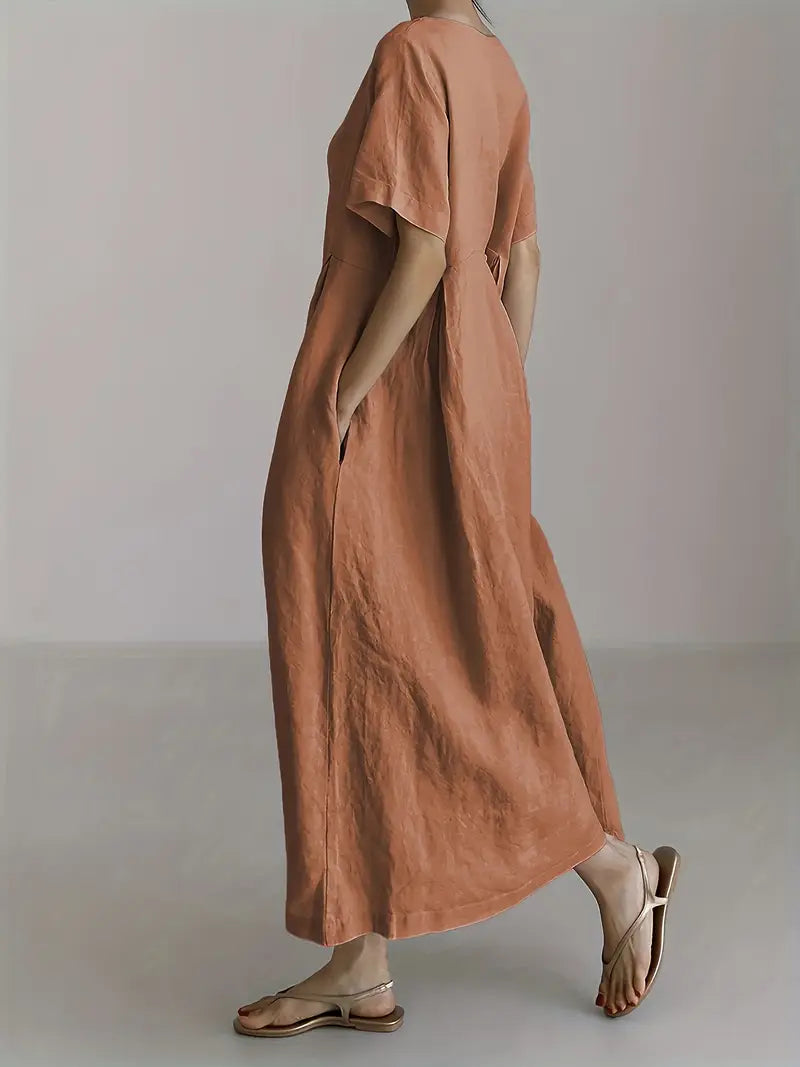 Summer Casual Loose Fit Maxi Dress