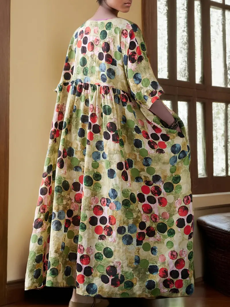 Boho Chic Summer Maxi Dress