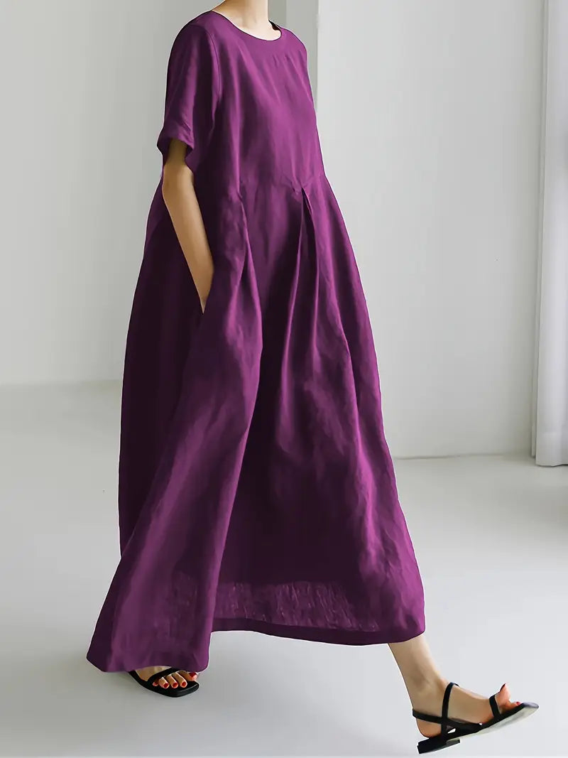Summer Casual Loose Fit Maxi Dress