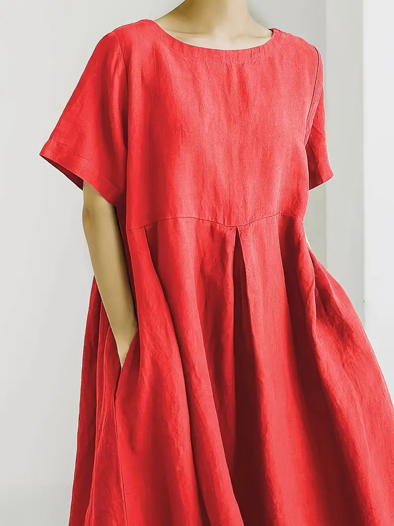 Summer Casual Loose Fit Maxi Dress
