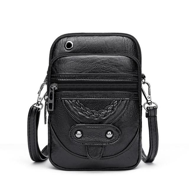 Melodie | Vintage Leather Shoulder Bag