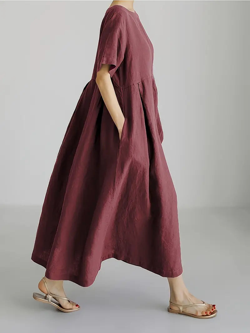 Summer Casual Loose Fit Maxi Dress