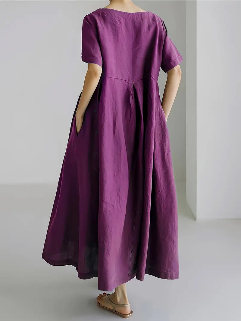 Summer Casual Loose Fit Maxi Dress