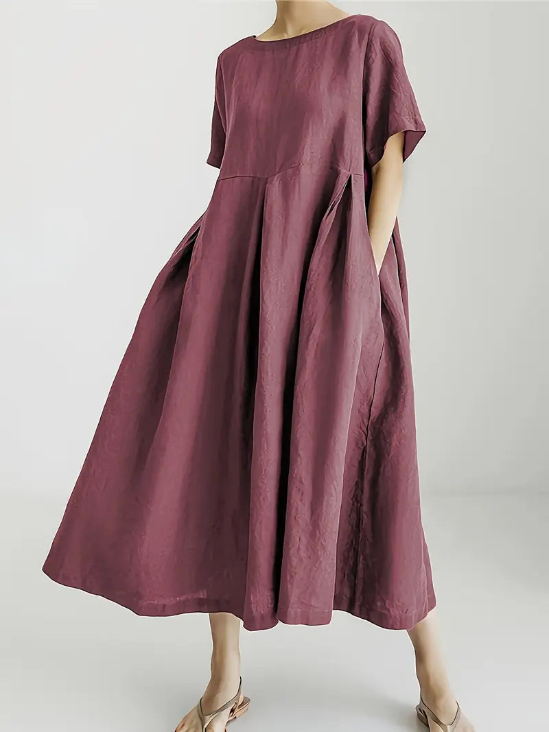 Summer Casual Loose Fit Maxi Dress