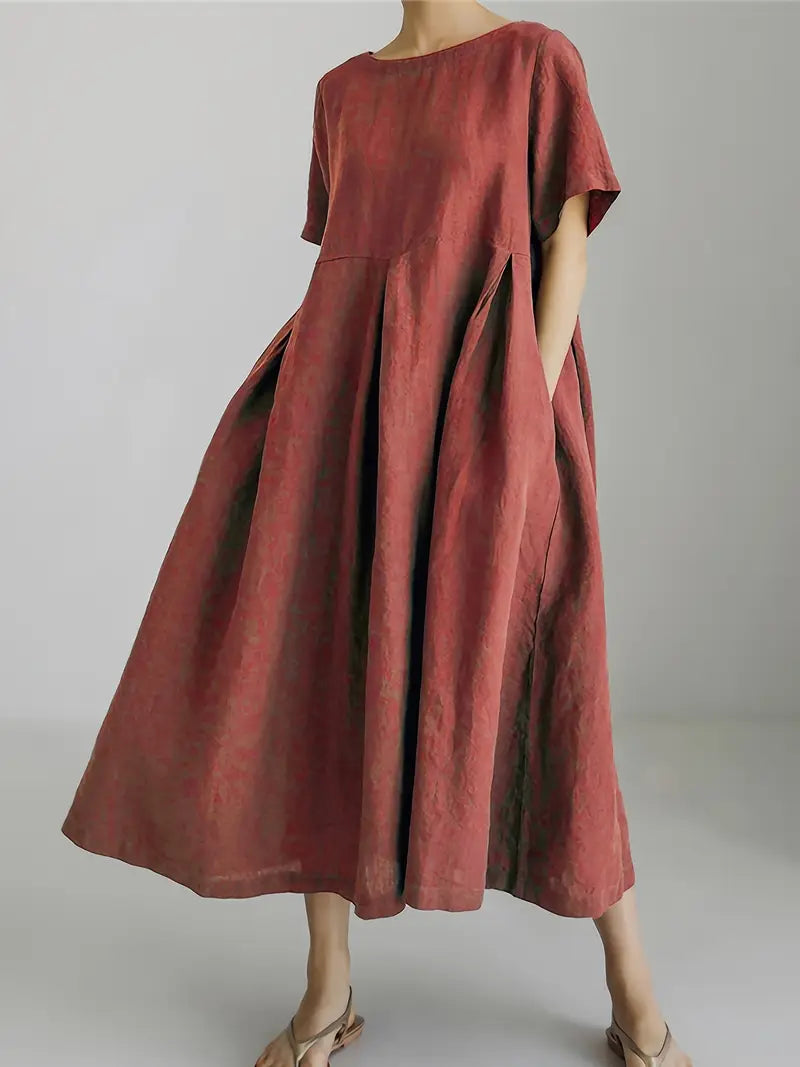 Summer Casual Loose Fit Maxi Dress