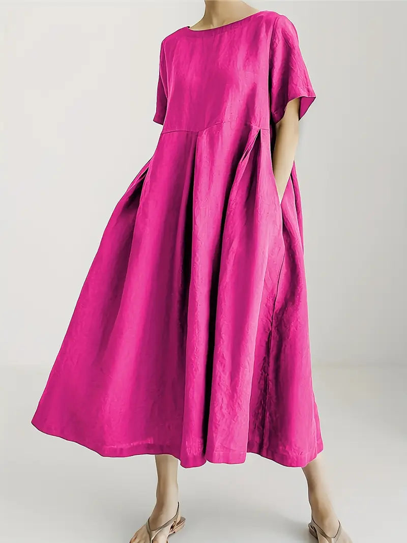 Summer Casual Loose Fit Maxi Dress
