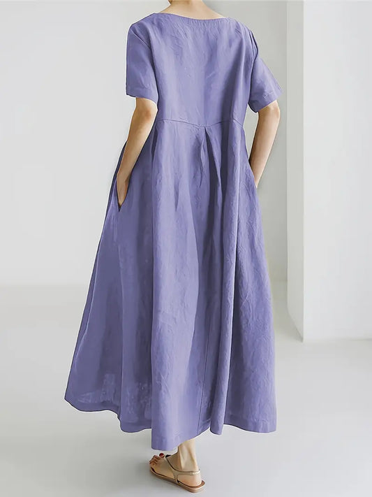 Summer Casual Loose Fit Maxi Dress