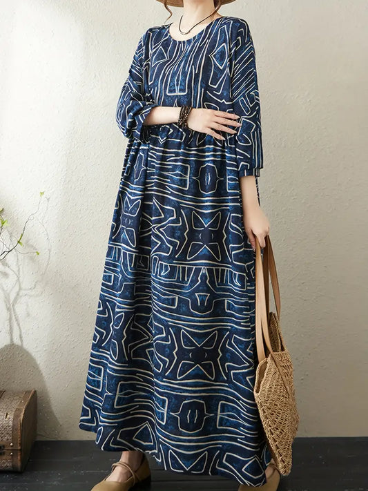 Women's Geometric Pattern Dress