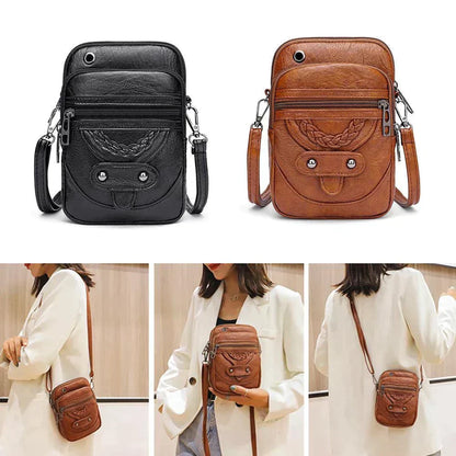 Melodie | Vintage Leather Shoulder Bag