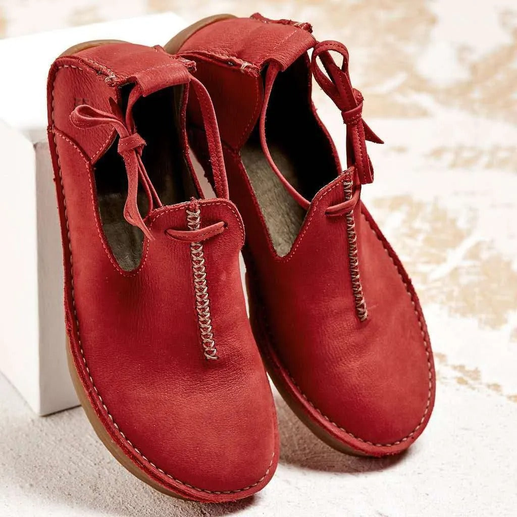 Alvina - Stylish Orthopedic Leather Shoes