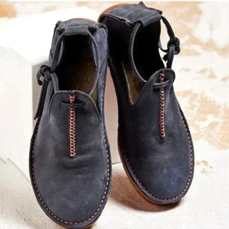 Alvina - Stylish Orthopedic Leather Shoes