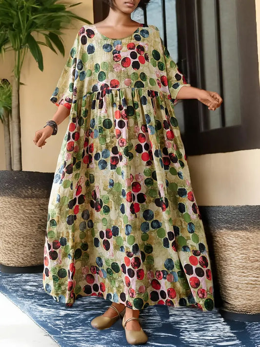 Boho Chic Summer Maxi Dress