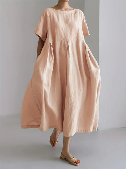 Summer Casual Loose Fit Maxi Dress